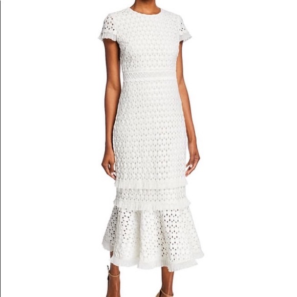 Shoshonna Dresses & Skirts - Shoshona White Lace Dress